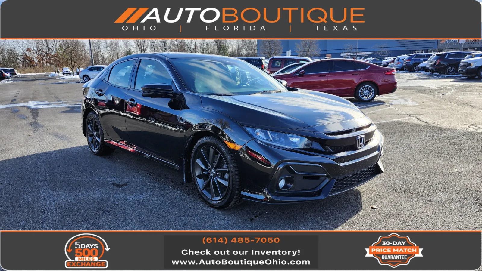 2021 Honda Civic Hatchback EX for sale in Columbus, OH