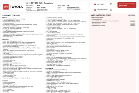 Photos of 2019 Toyota RAV4 Adventure for sale in Columbus, OH at Auto Boutique Ohio