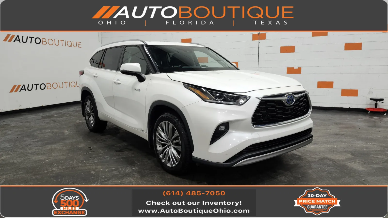 2021 Toyota Highlander Platinum's photo