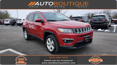 Red 2018 Jeep Compass Latitude for sale in Columbus, OH