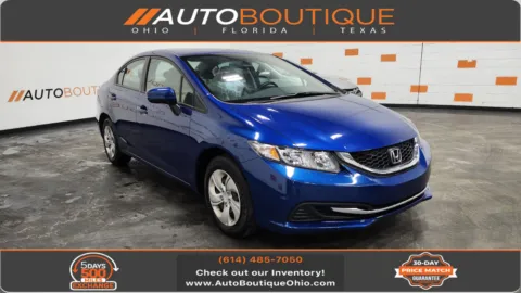 Blue 2015 Honda Civic Sedan LX for sale in Columbus, OH