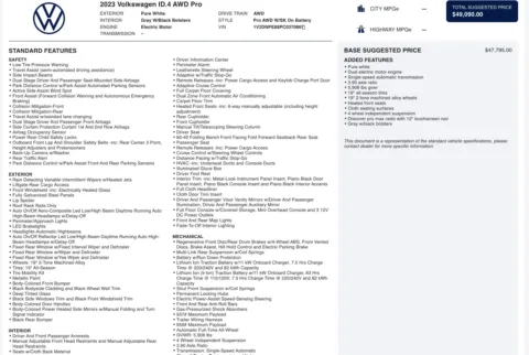 Photos of 2023 Volkswagen ID.4 Pro for sale in Columbus, OH at Auto Boutique Ohio