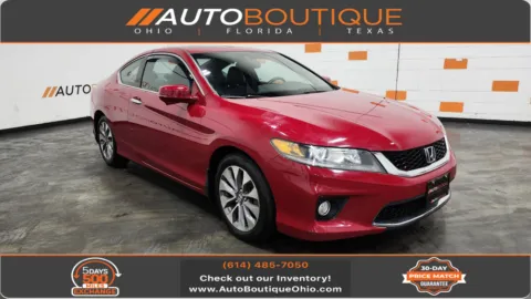 Red 2015 Honda Accord Coupe EX-L for sale in Columbus, OH