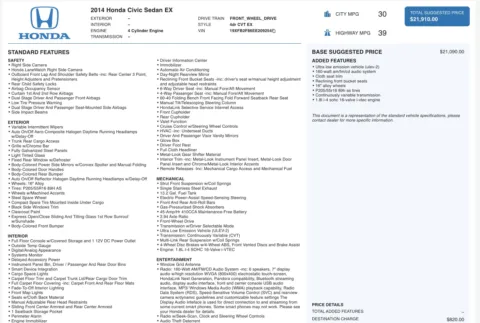 More photos of 2014 Honda Civic Sedan EX at Auto Boutique Ohio, OH