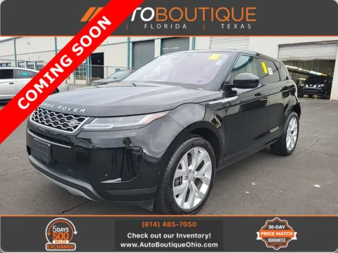 Black 2021 Land Rover Range Rover Evoque SE for sale in Columbus, OH