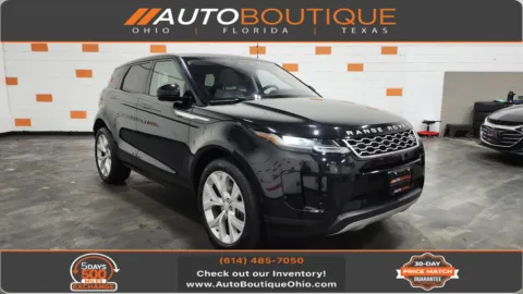 Black 2021 Land Rover Range Rover Evoque SE for sale in Columbus, OH