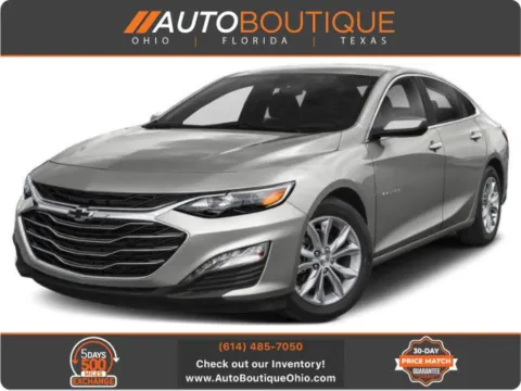 Black 2022 Chevrolet Malibu LT for sale in Columbus, OH
