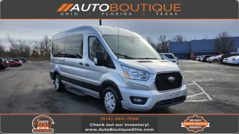 Silver 2022 Ford Transit Passenger Wagon XLT for sale in Columbus, OH