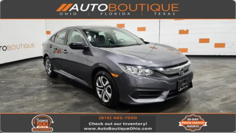 Gray 2017 Honda Civic Sedan LX for sale in Columbus, OH