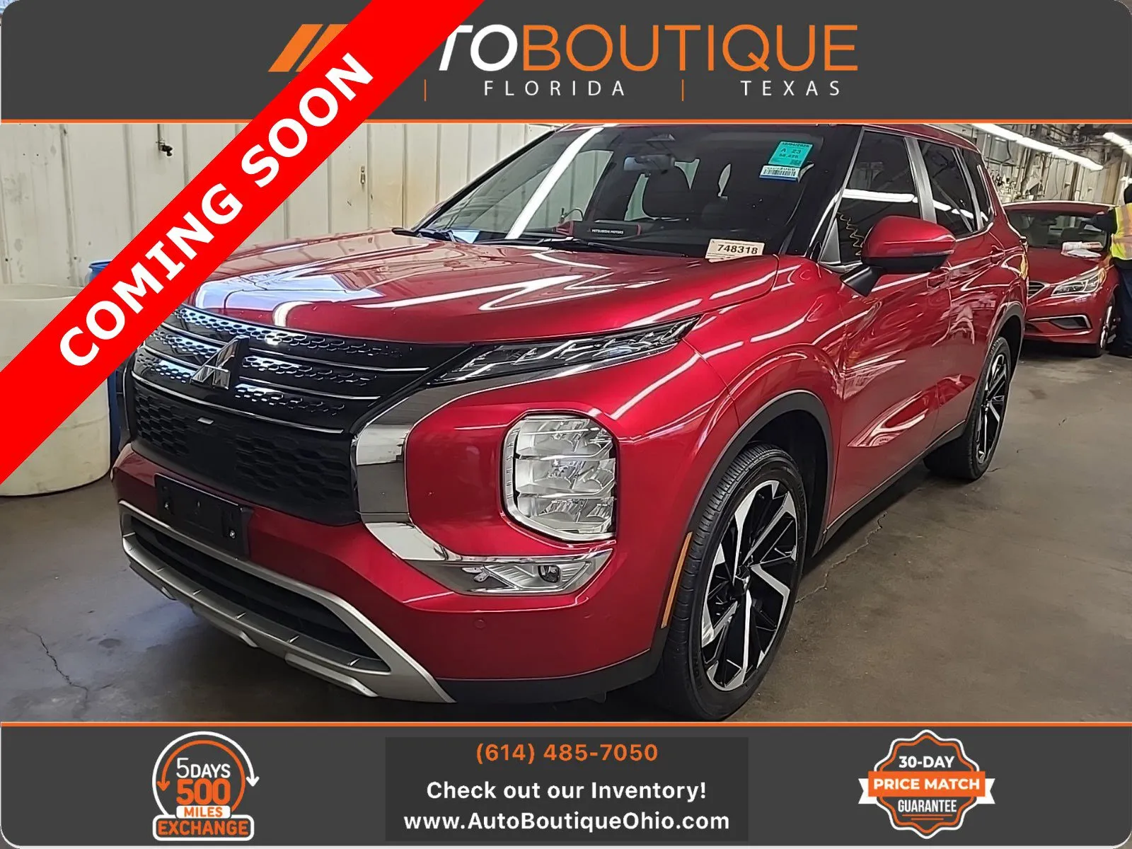 Red 2023 Mitsubishi Outlander SE for sale in Columbus, OH