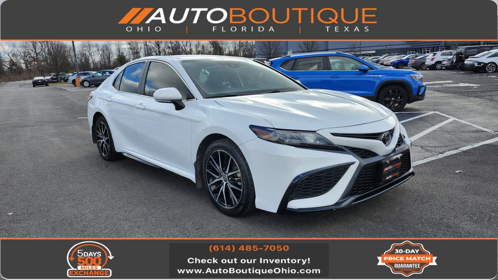 White 2023 Toyota Camry SE for sale in Columbus, OH