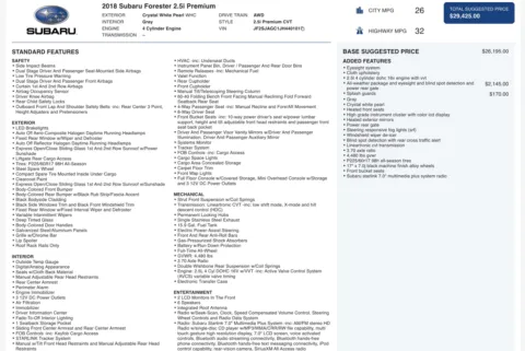 More photos of 2018 Subaru Forester Premium at Auto Boutique Ohio, OH