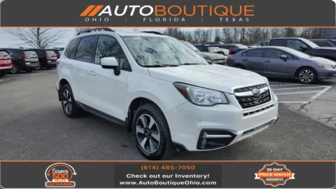 White 2018 Subaru Forester Premium for sale in Columbus, OH