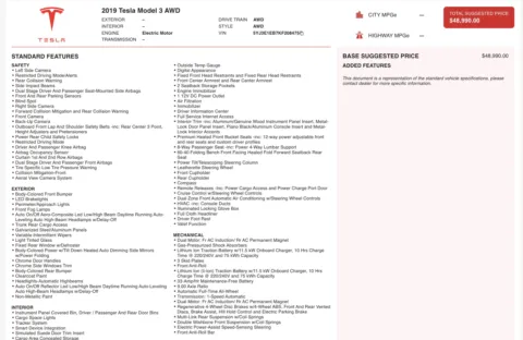 More photos of 2019 Tesla Model 3 Long Range at Auto Boutique Ohio, OH