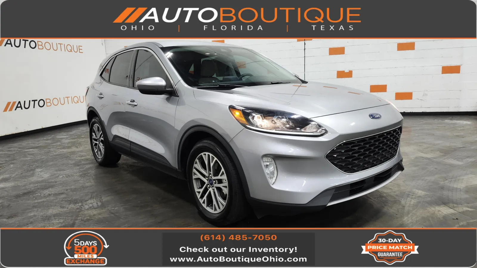 Silver 2022 Ford Escape SEL Hybrid for sale in Columbus, OH