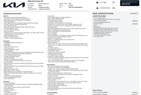 Photos of 2022 Kia Forte GT for sale in Columbus, OH at Auto Boutique Ohio