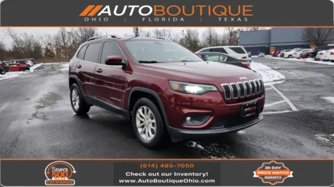 Red 2019 Jeep Cherokee Latitude for sale in Columbus, OH