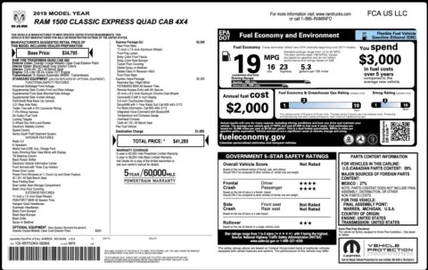 More photos of 2019 Ram 1500 Classic Express at Auto Boutique Ohio, OH