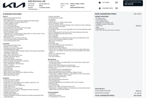 More photos of 2023 Kia Forte LXS at Auto Boutique Ohio, OH