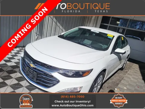 White 2022 Chevrolet Malibu LT for sale in Columbus, OH