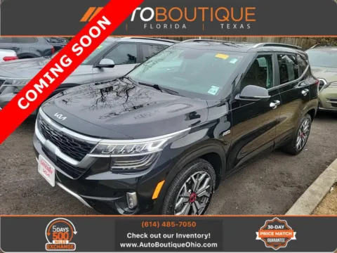 Black 2022 Kia Seltos SX for sale in Columbus, OH