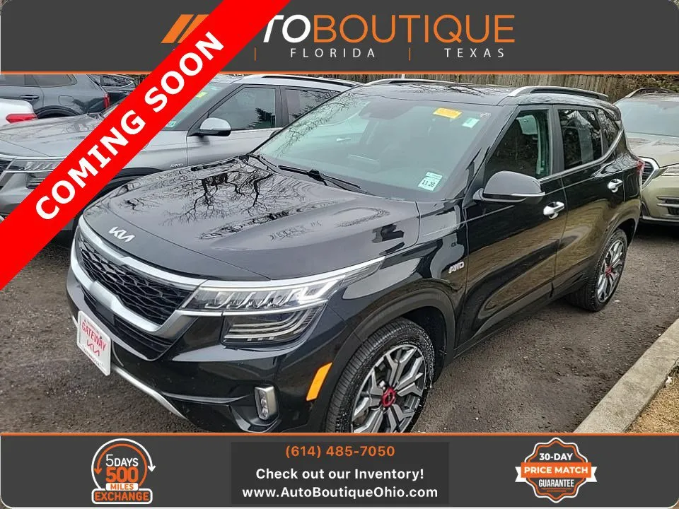 Black 2022 Kia Seltos SX for sale in Columbus, OH