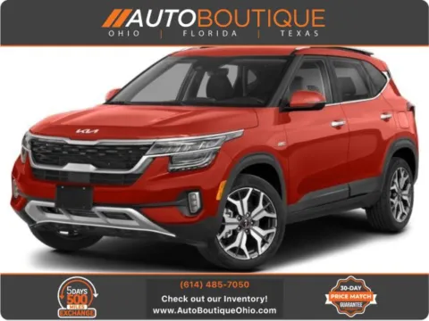 Black 2022 Kia Seltos SX for sale in Columbus, OH