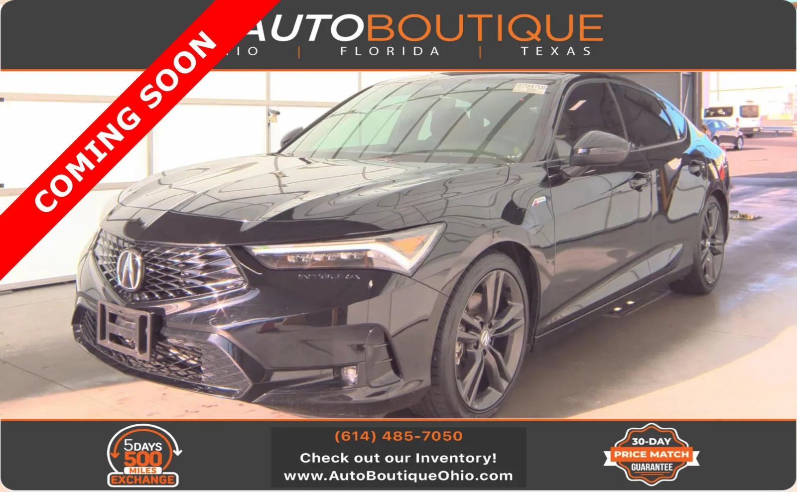 Black 2023 Acura Integra w/A-Spec Package for sale in Columbus, OH