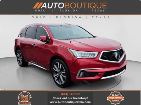 Red 2020 Acura MDX w/Advance Pkg for sale in Columbus, OH