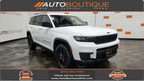 White 2024 Jeep Grand Cherokee L Altitude for sale in Columbus, OH