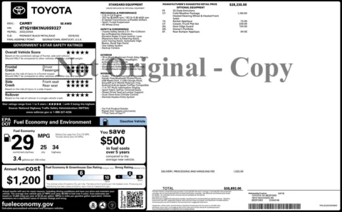 Photos of 2022 Toyota Camry SE for sale in Columbus, OH at Auto Boutique Ohio