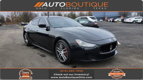 Black 2015 Maserati Ghibli S Q4 for sale in Columbus, OH