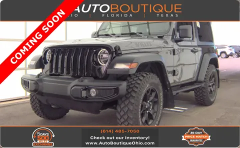 Gray 2022 Jeep Wrangler Willys for sale in Columbus, OH