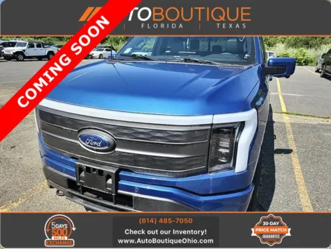 Blue 2022 Ford F-150 Lightning LARIAT for sale in Columbus, OH