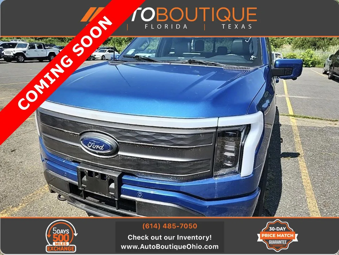 Blue 2022 Ford F-150 Lightning LARIAT for sale in Columbus, OH