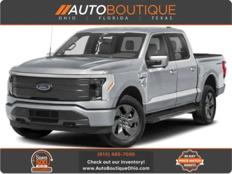 Blue 2022 Ford F-150 Lightning for sale in Columbus, OH