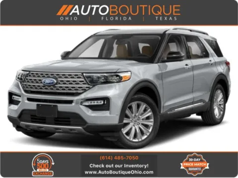 Silver 2023 Ford Explorer Limited for sale in Columbus, OH