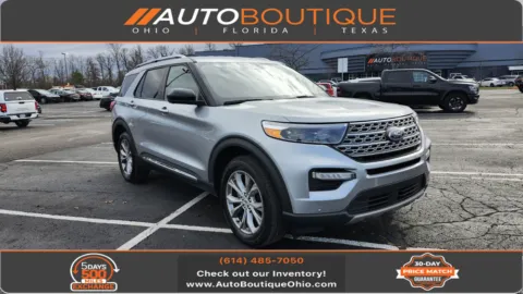 Silver 2023 Ford Explorer Limited for sale in Columbus, OH