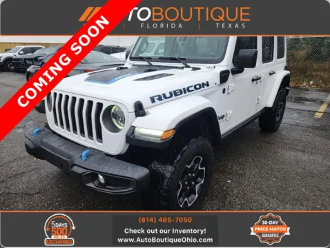 White 2023 Jeep Wrangler 4xe Rubicon for sale in Columbus, OH