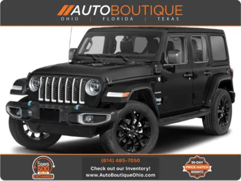 White 2023 Jeep Wrangler 4xe Rubicon for sale in Columbus, OH