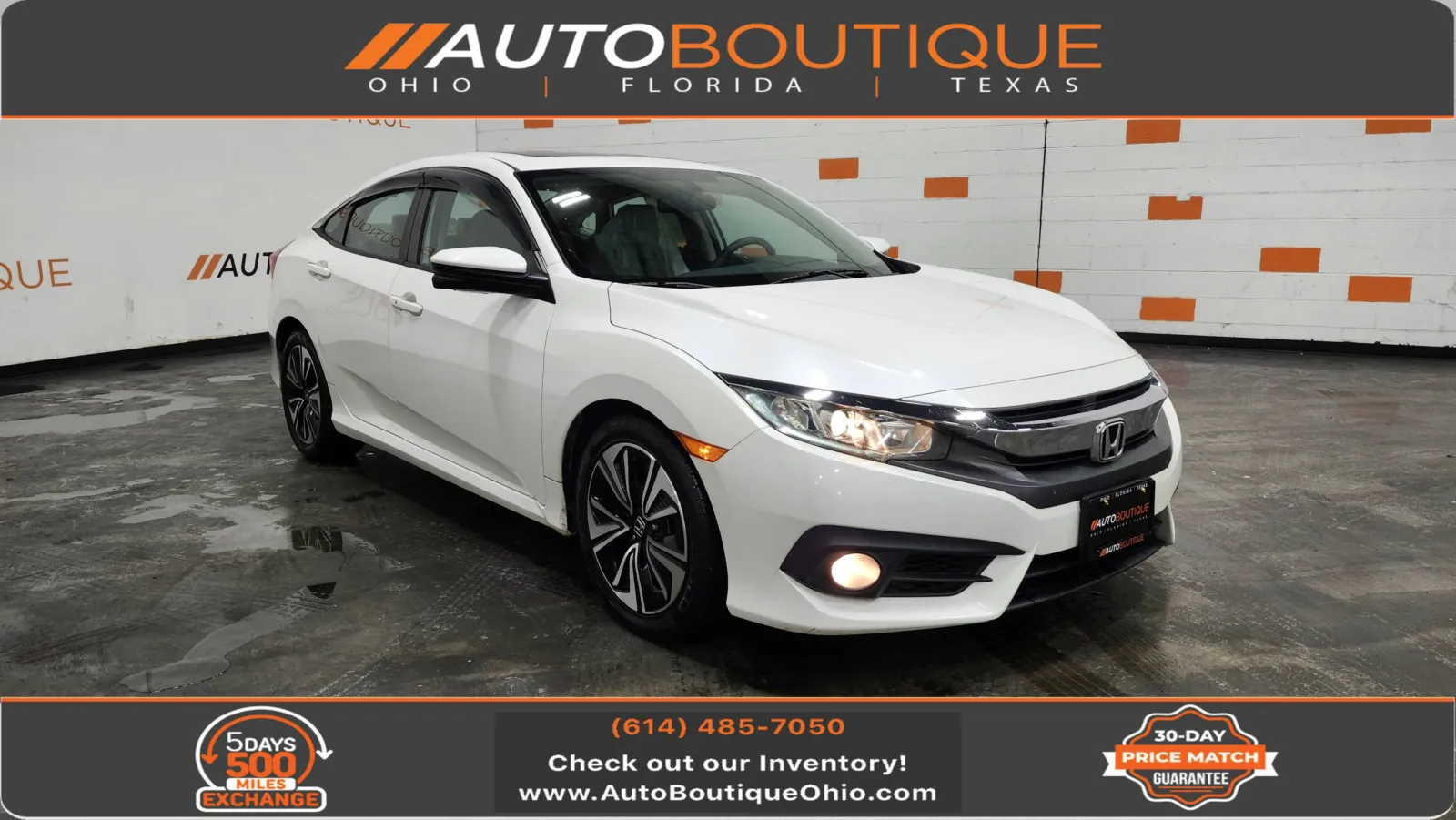 2016 Honda Civic Sedan EX-T for sale in Columbus, OH