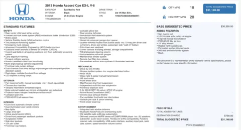 More photos of 2013 Honda Accord Cpe EX-L at Auto Boutique Ohio, OH