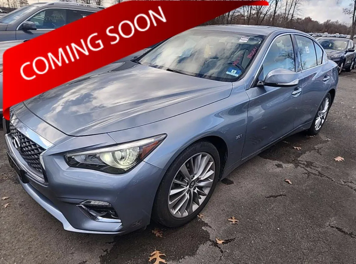 Blue 2018 INFINITI Q50 3.0t LUXE for sale in Columbus, OH