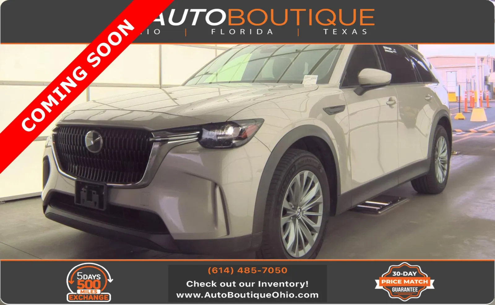 Gray 2024 Mazda CX-90 3.3 Turbo Preferred Plus for sale in Columbus, OH