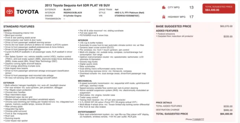 More photos of 2013 Toyota Sequoia Platinum at Auto Boutique Ohio, OH