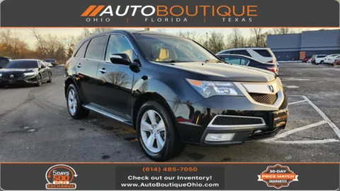 Black 2010 Acura MDX Technology Pkg for sale in Columbus, OH
