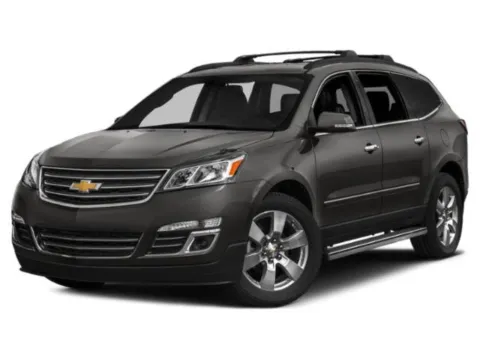 White 2015 Chevrolet Traverse LTZ for sale in Columbus, OH