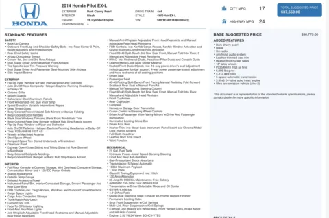 More photos of 2014 Honda Pilot EX-L at Auto Boutique Ohio, OH