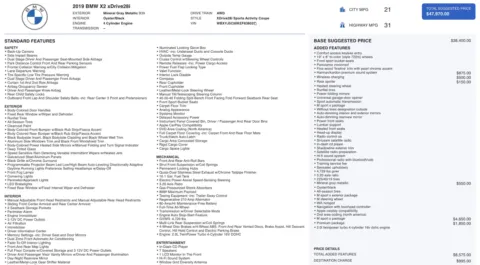 Photos of 2019 BMW X2 xDrive28i for sale in Columbus, OH at Auto Boutique Ohio