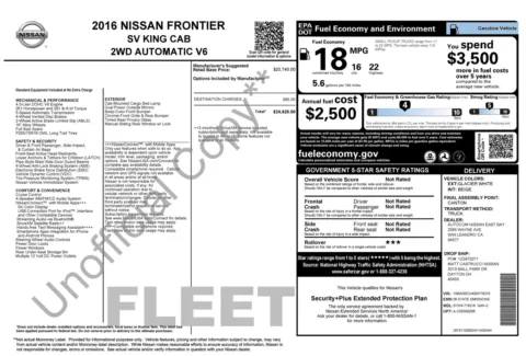 More photos of 2016 Nissan Frontier SV at Auto Boutique Ohio, OH